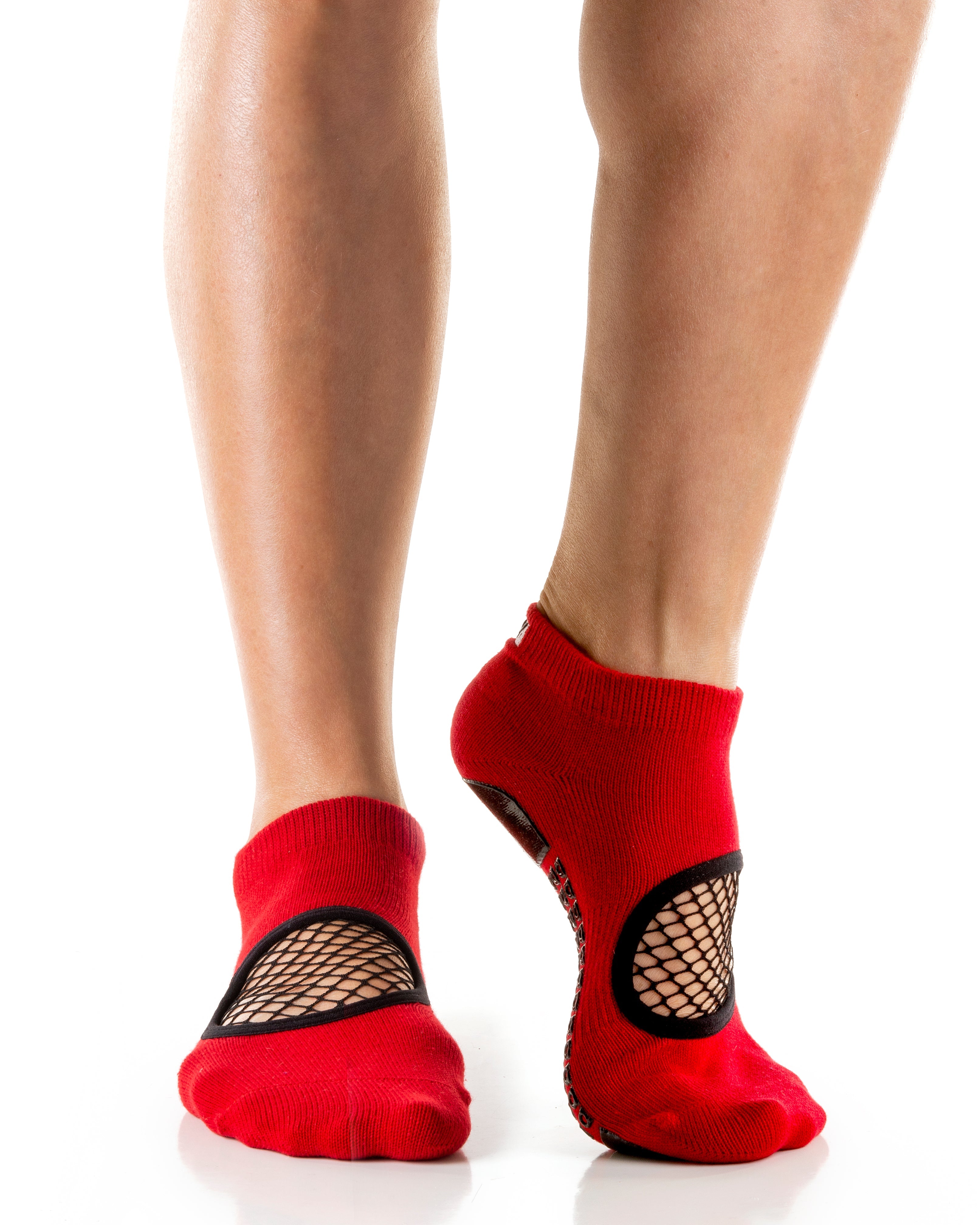 Regnsncox | Closed Toe Grip Socks with Circular Mesh Ventilation  Phish Net Closed Toe Grip Sock