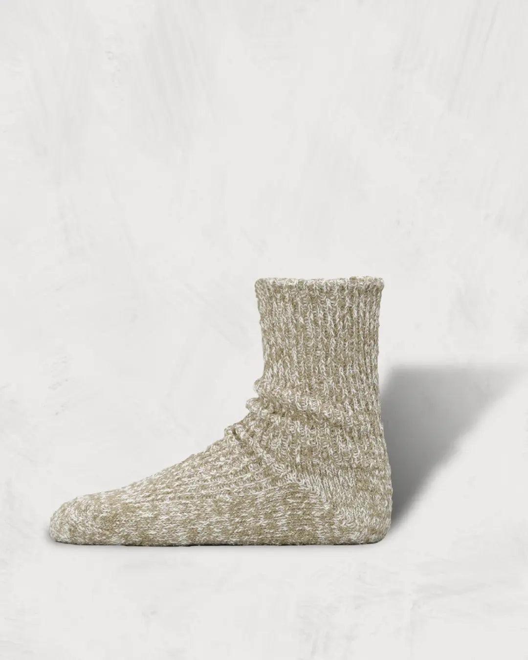 Regnsncox | Textured Cotton Socks Crafted from Dual Yarn Construction