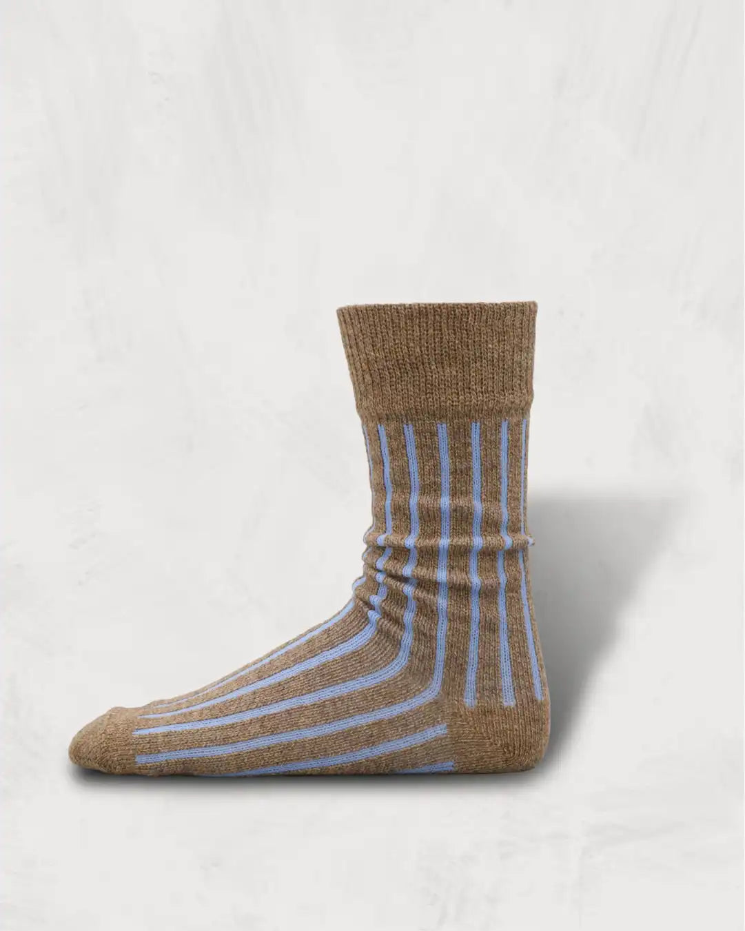 Regnsncox | Washable Wool and Cotton Socks with Needle-Out Rib Texture