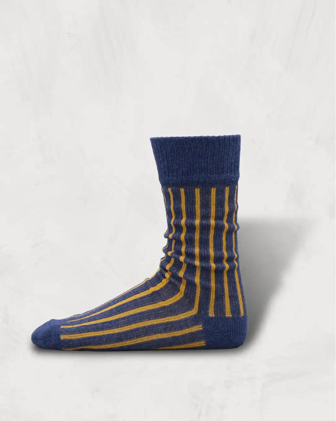 Regnsncox | Washable Wool and Cotton Socks with Needle-Out Rib Texture