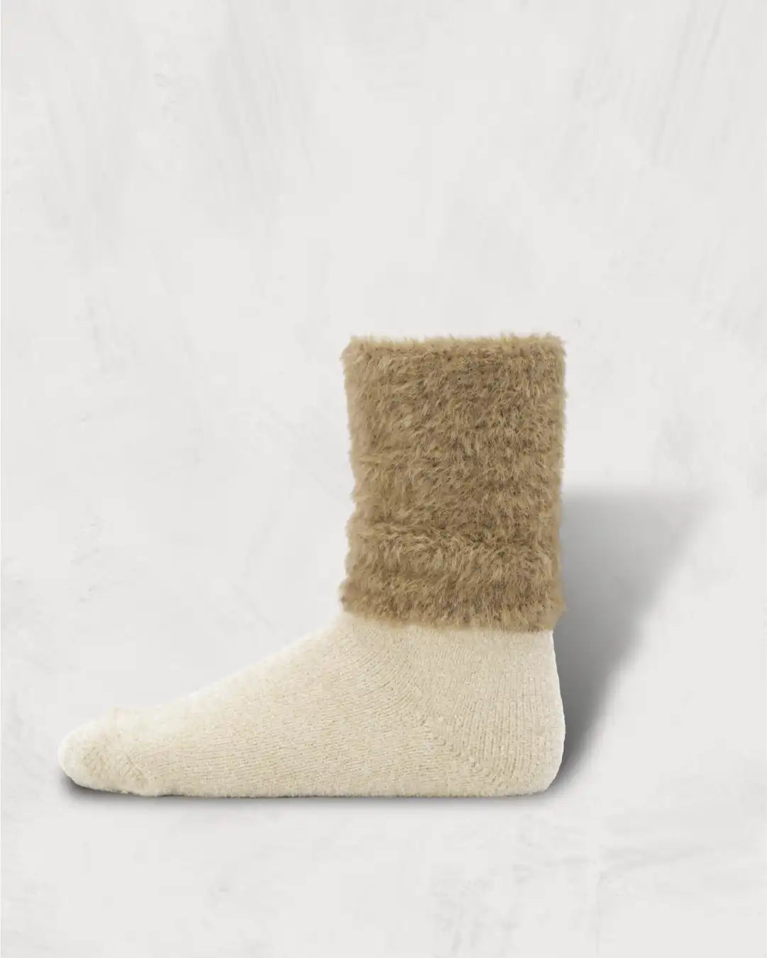 Regnsncox | Long Fur-Texture Socks with Foldable Design