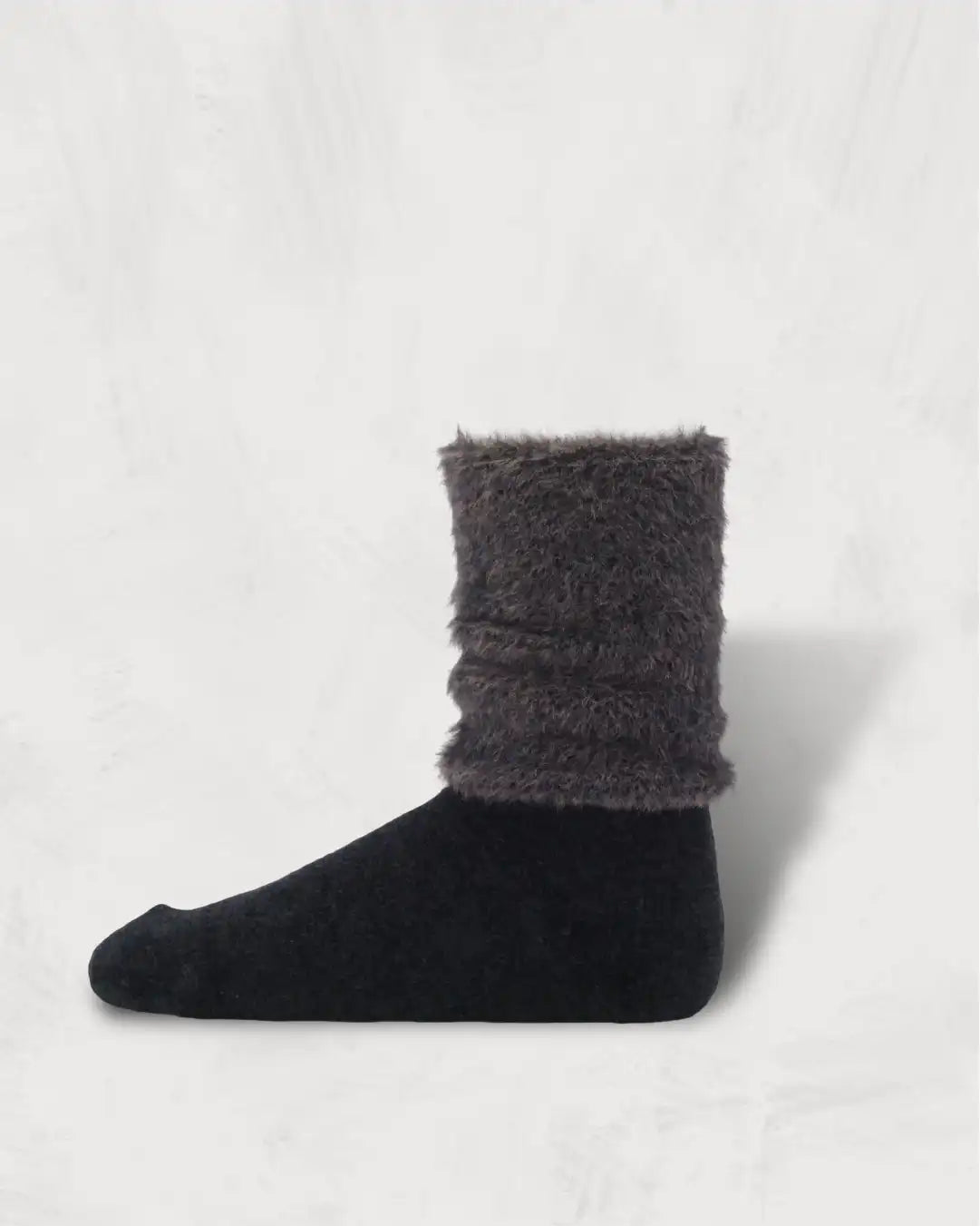 Regnsncox | Long Fur-Texture Socks with Foldable Design