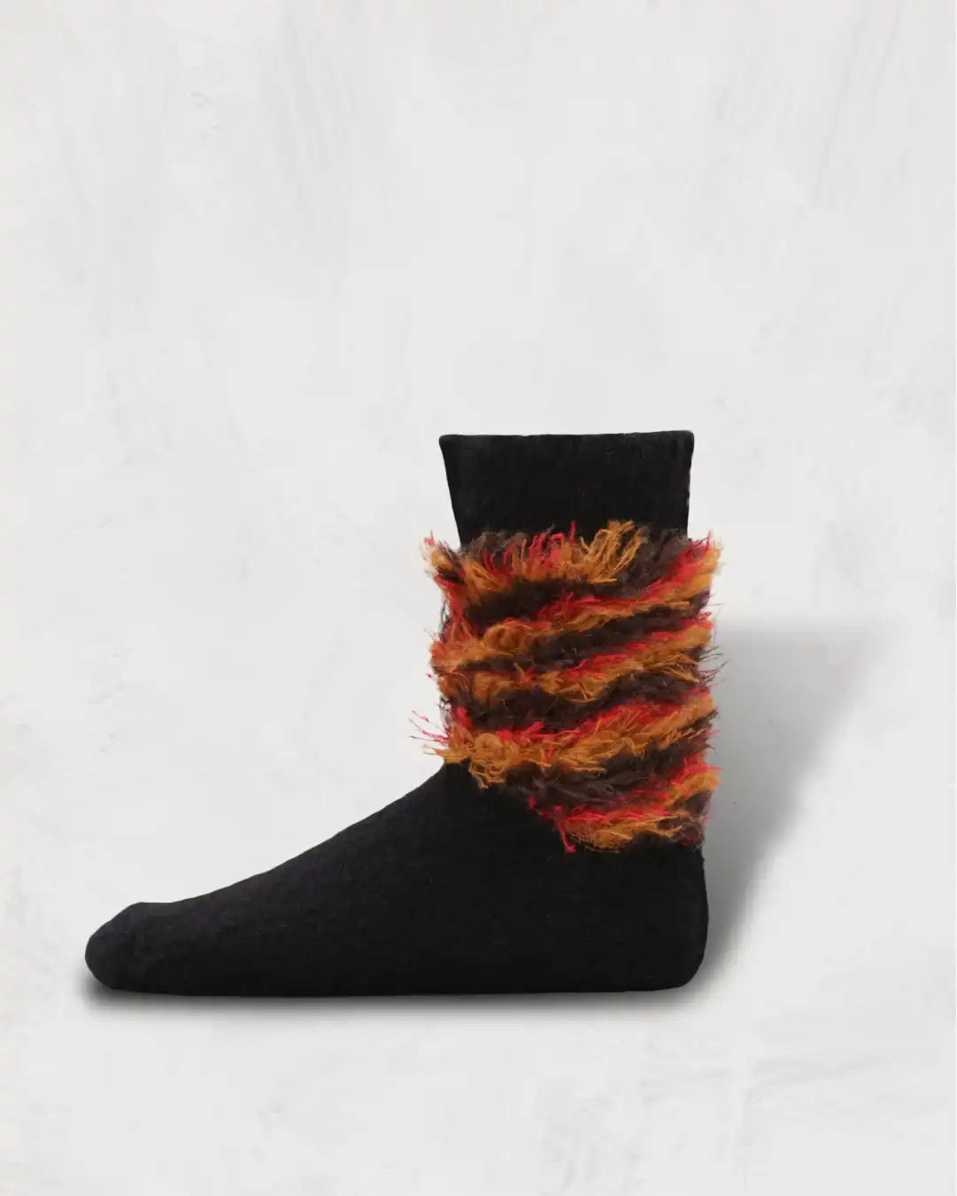 Regnsncox | Spiral Knit Shaggy Texture Socks