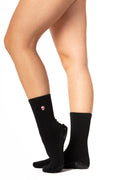 Regnsncox | Women’s Crew Grip Socks with Skull & Bone Embroidery