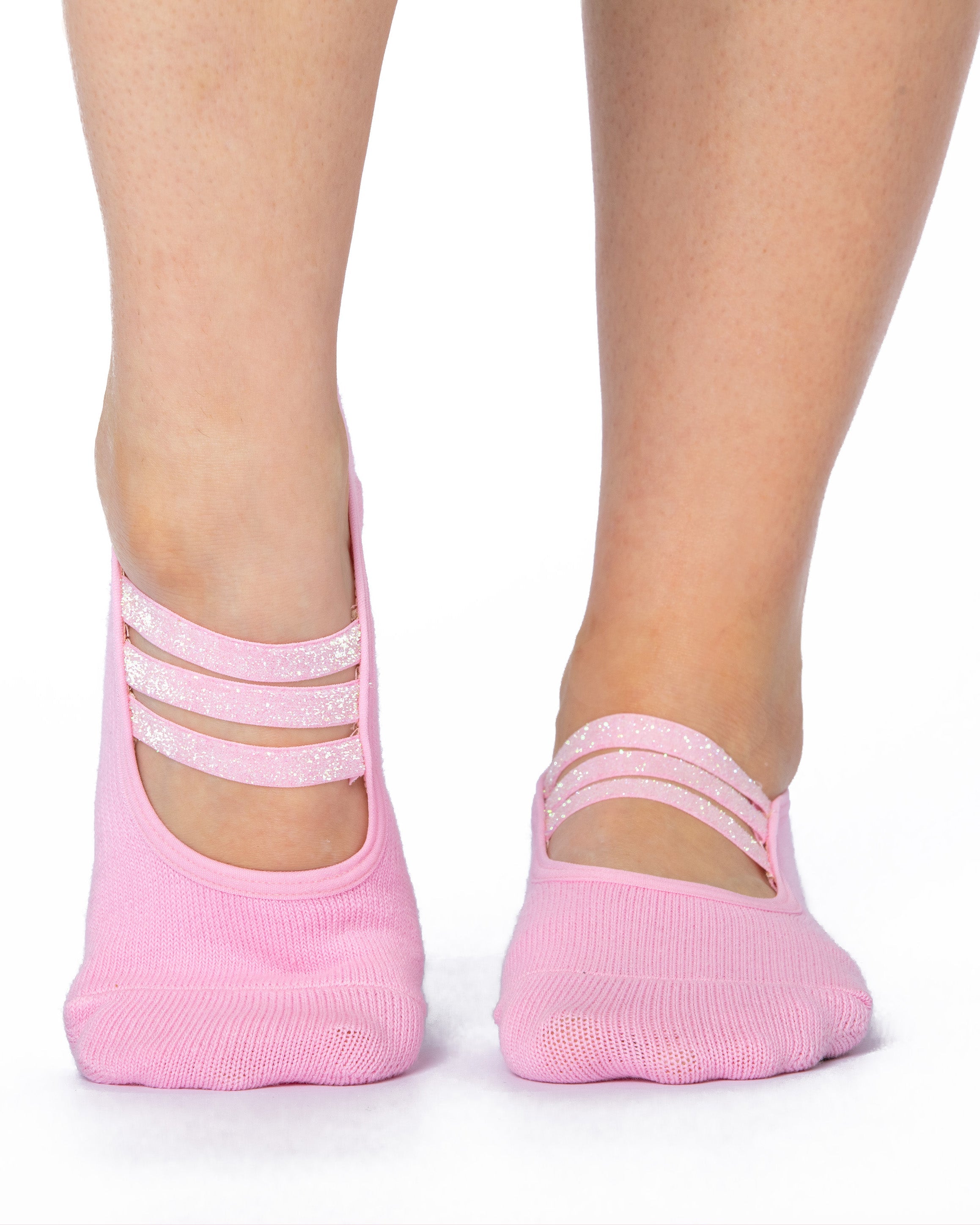 Regnsncox | Women’s Grip Socks with Sparkle Strap Detail