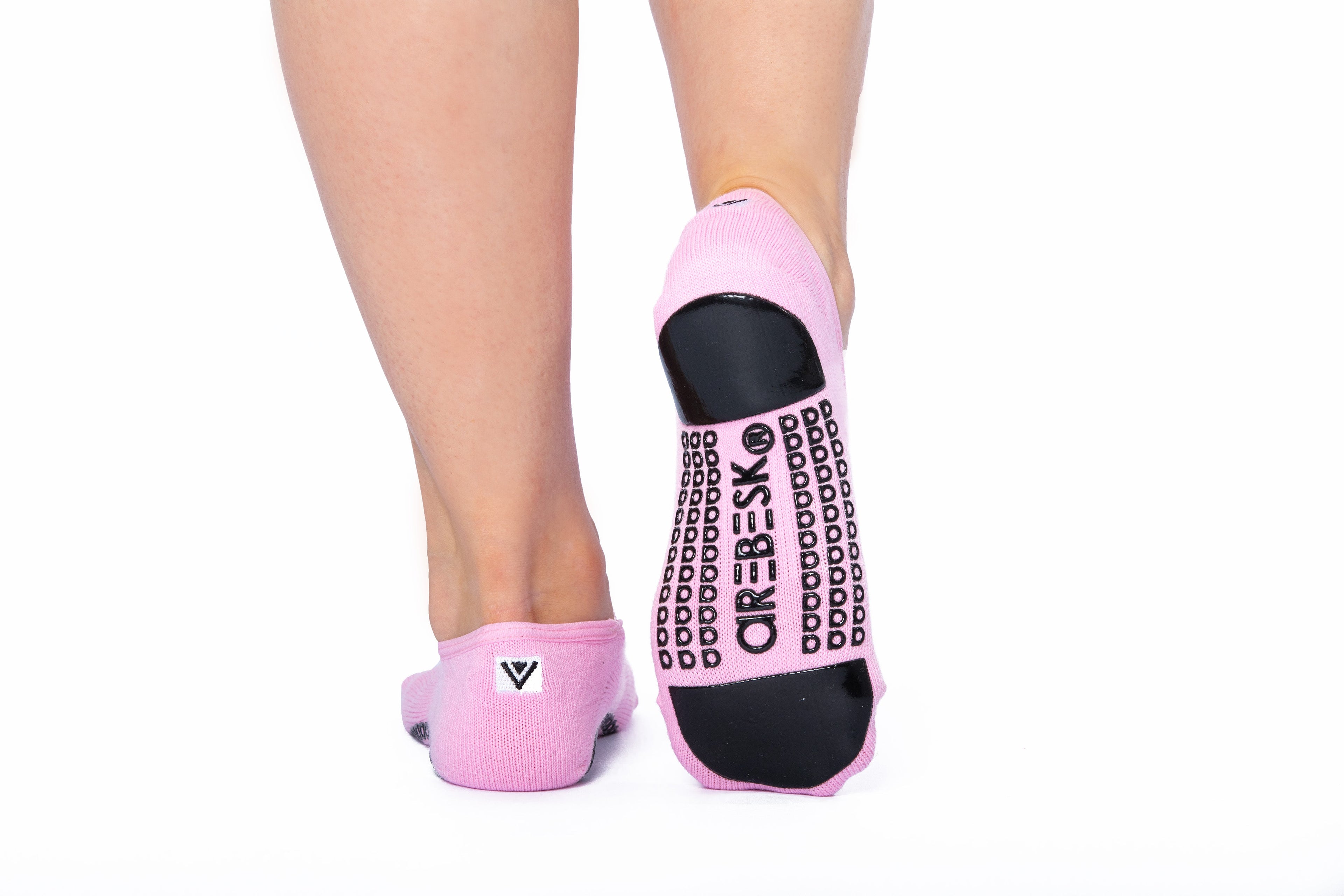 Regnsncox | Women’s Grip Socks with Sparkle Strap Detail