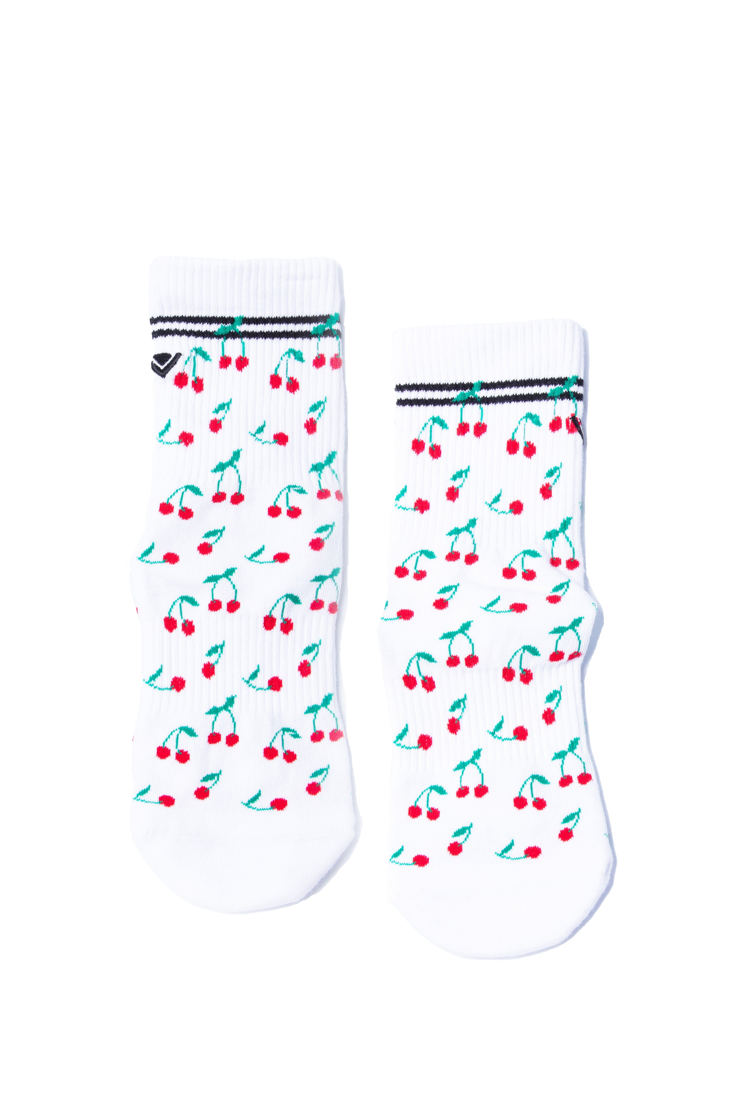 Regnsncox | Women’s Classic Crew Grip Socks with Stripe Detail
