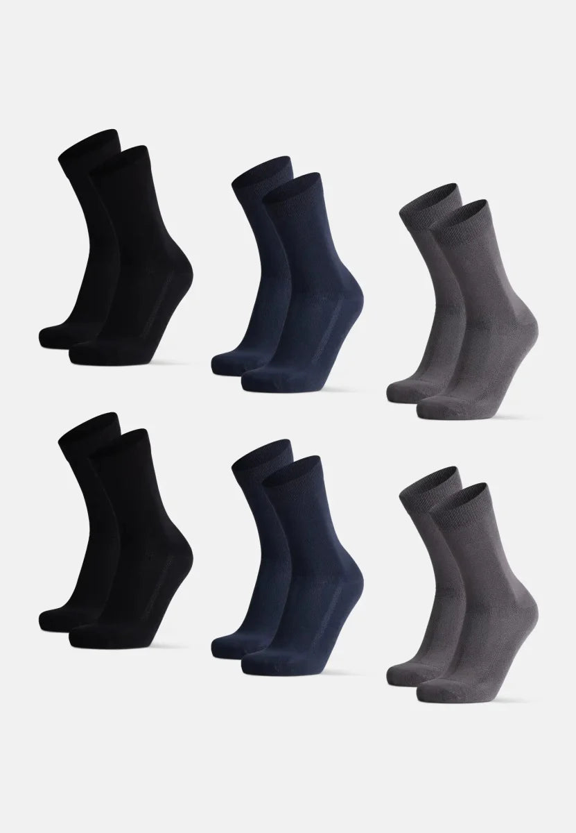 Regnsncox | Bamboo Viscose Crew Dress Socks for Formal and Everyday Wear