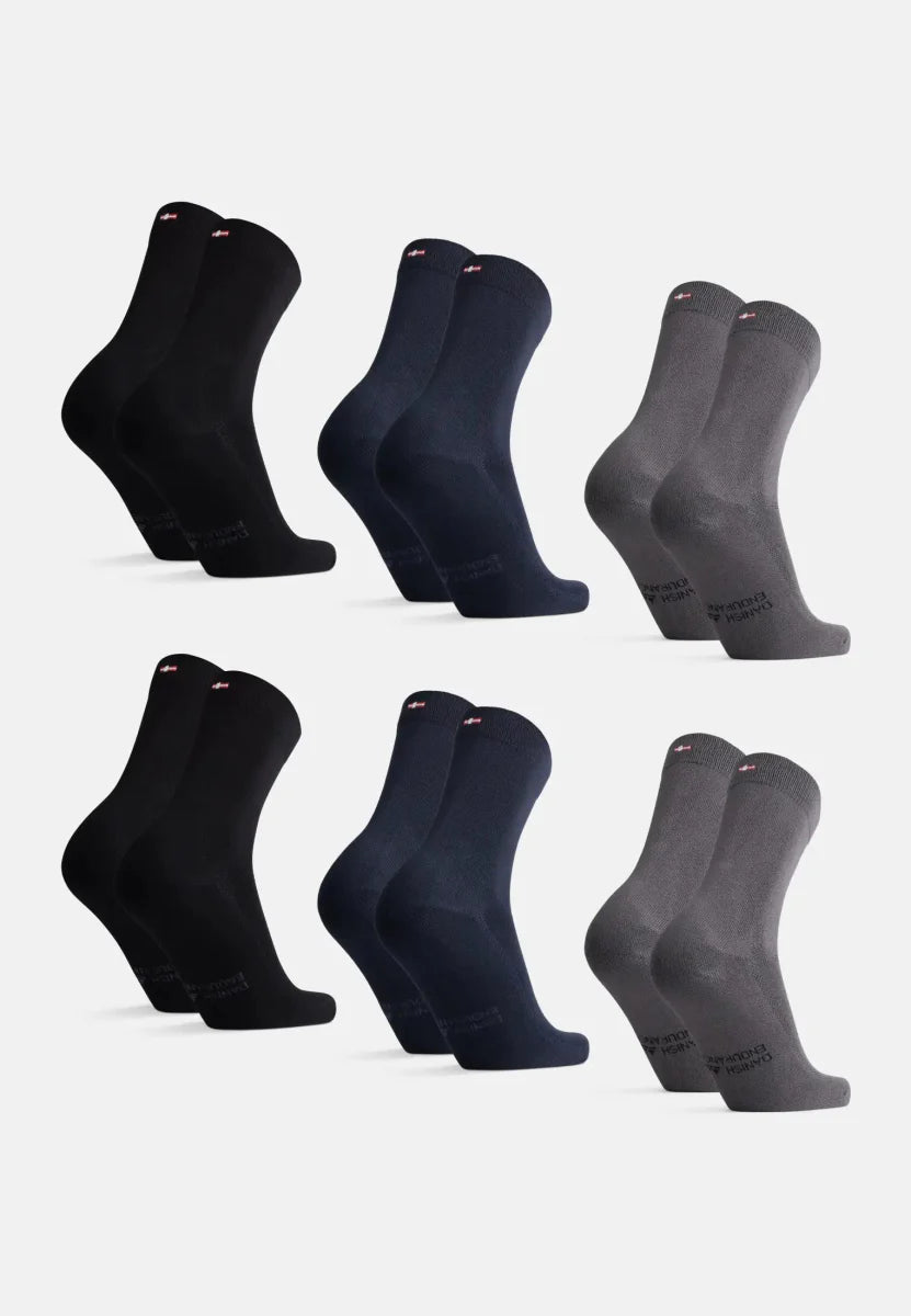 Regnsncox | Bamboo Viscose Crew Dress Socks for Formal and Everyday Wear
