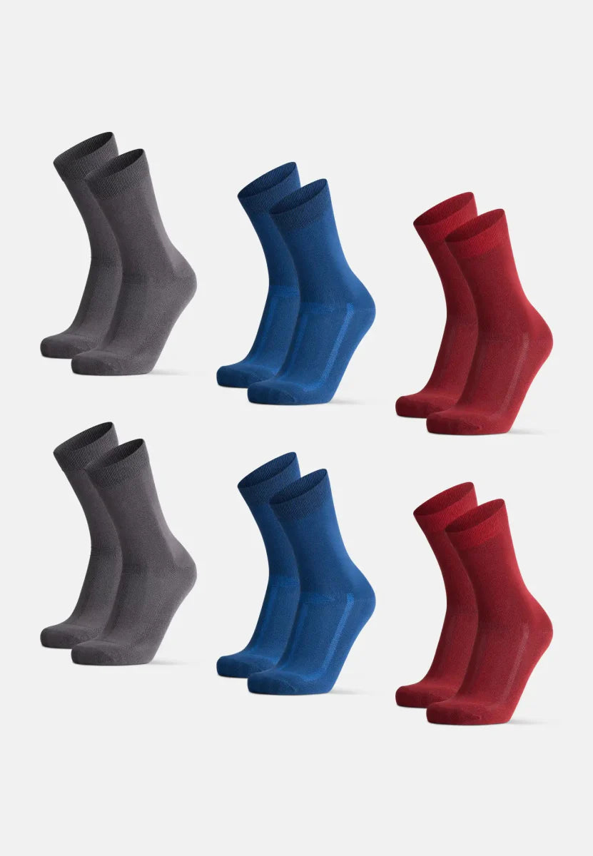 Regnsncox | Bamboo Viscose Crew Dress Socks for Formal and Everyday Wear