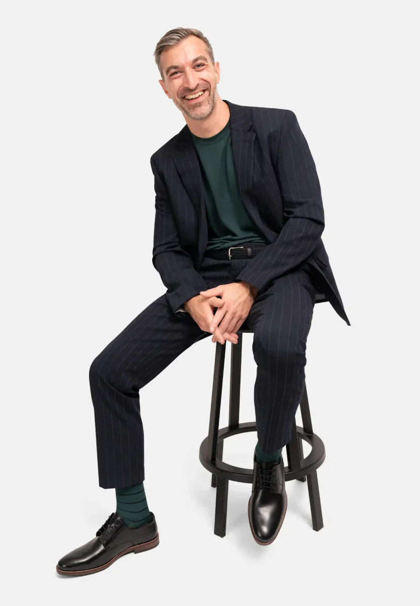 Regnsncox | Bamboo Viscose Crew Dress Socks for Formal and Everyday Wear