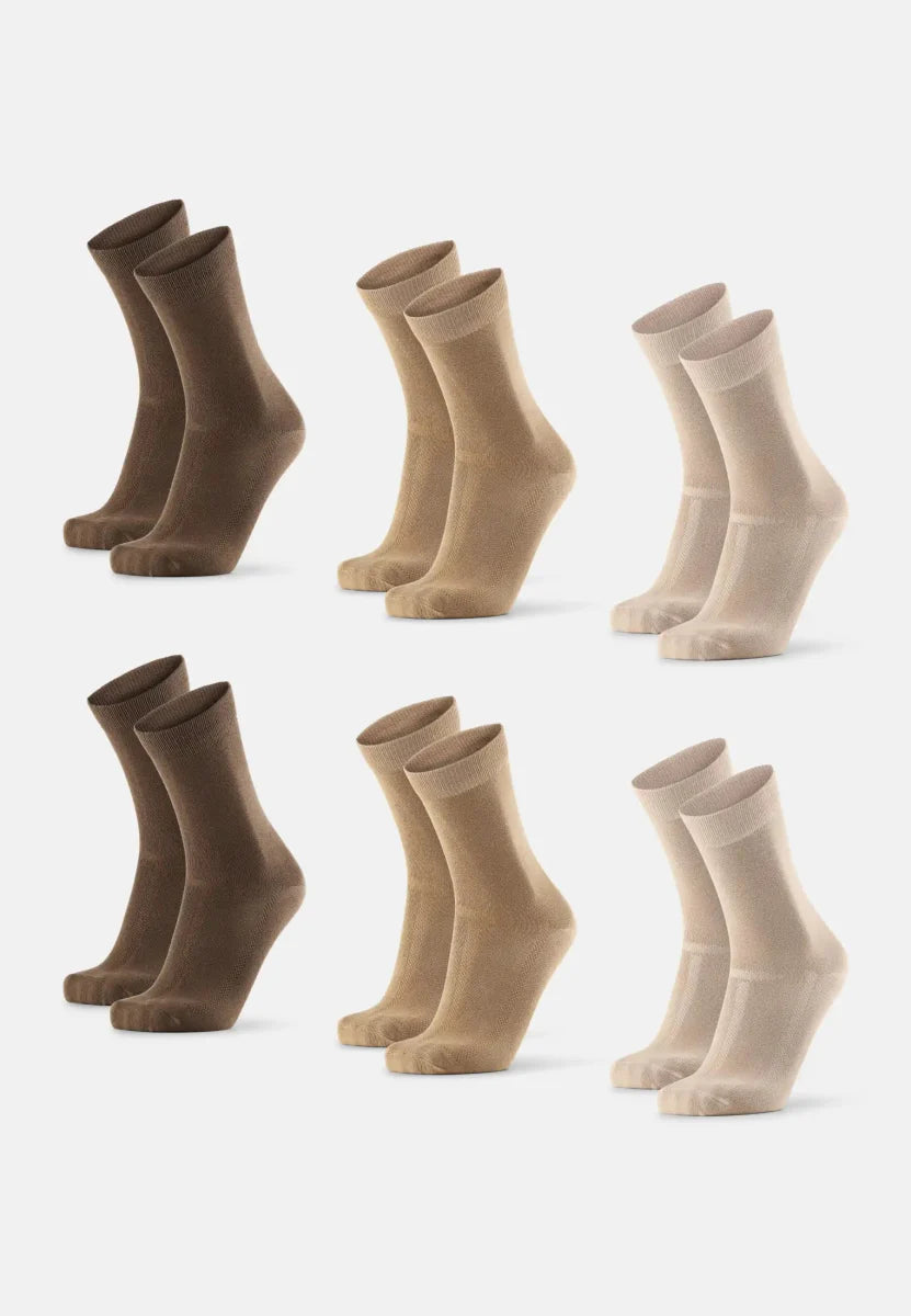 Regnsncox | Bamboo Viscose Crew Dress Socks for Formal and Everyday Wear