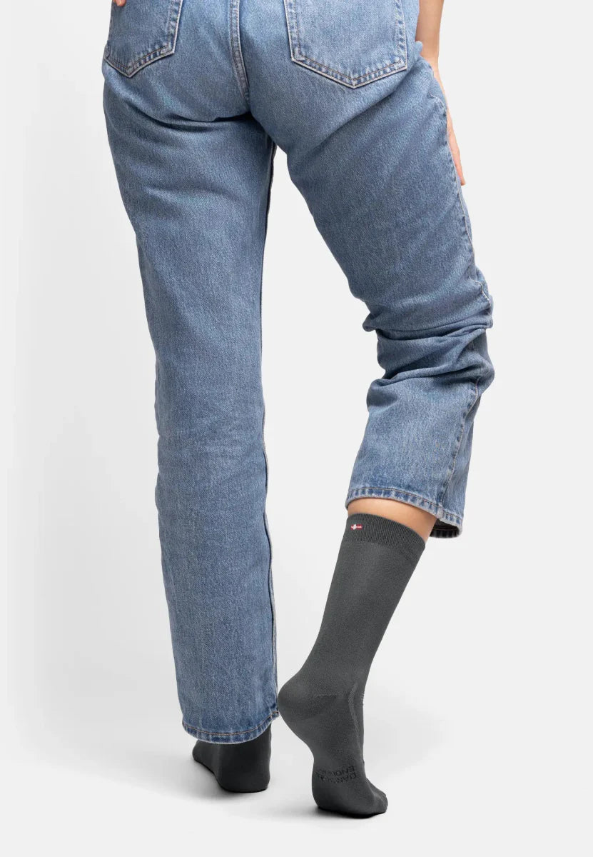 Regnsncox | Bamboo Viscose Crew Dress Socks for Formal and Everyday Wear