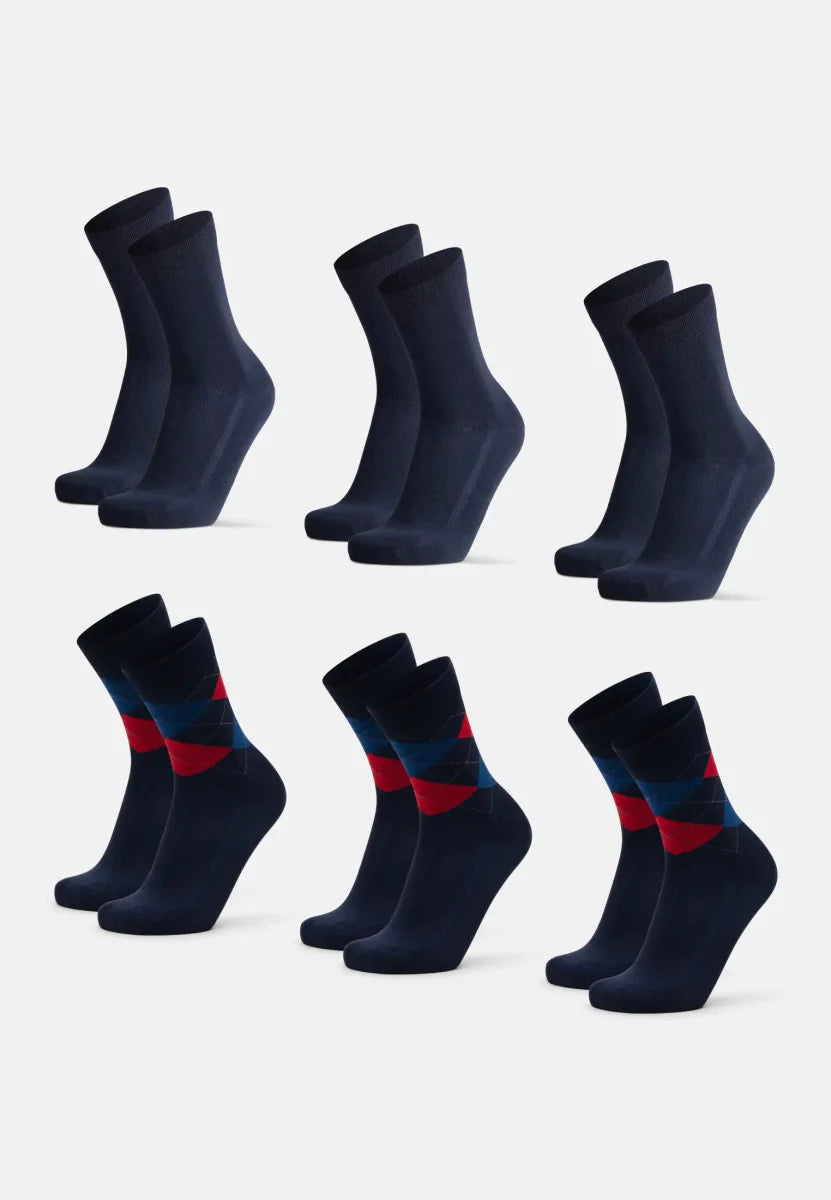 Regnsncox | Bamboo Viscose Crew Dress Socks for Formal and Everyday Wear
