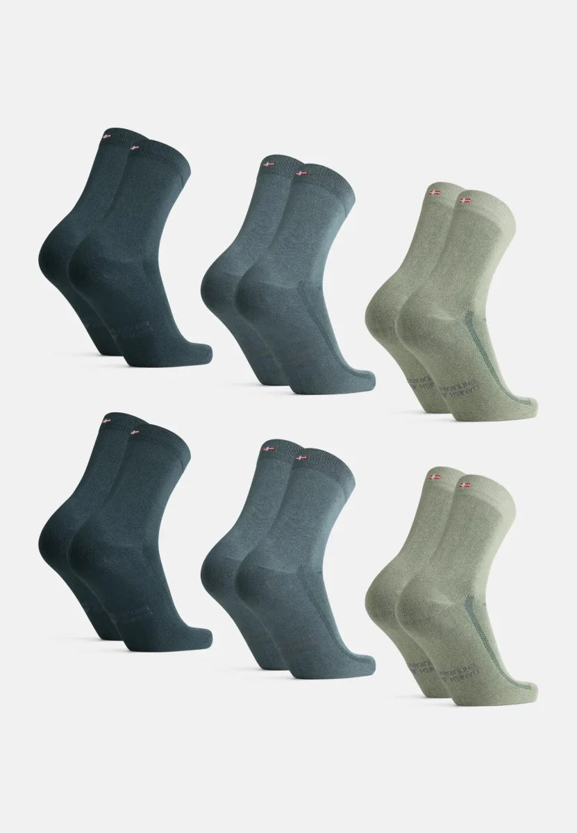 Regnsncox | Bamboo Viscose Crew Dress Socks for Formal and Everyday Wear