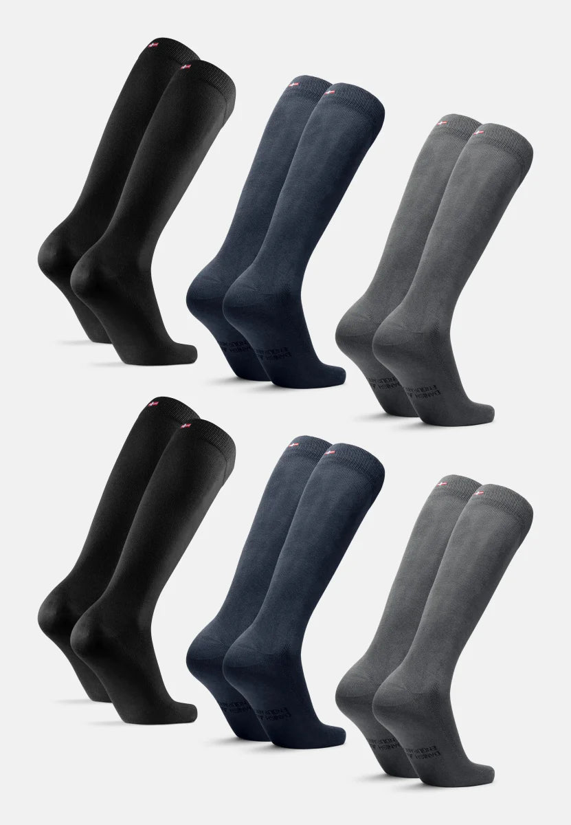Regnsncox | Knee-High Bamboo Socks for Professional Comfort