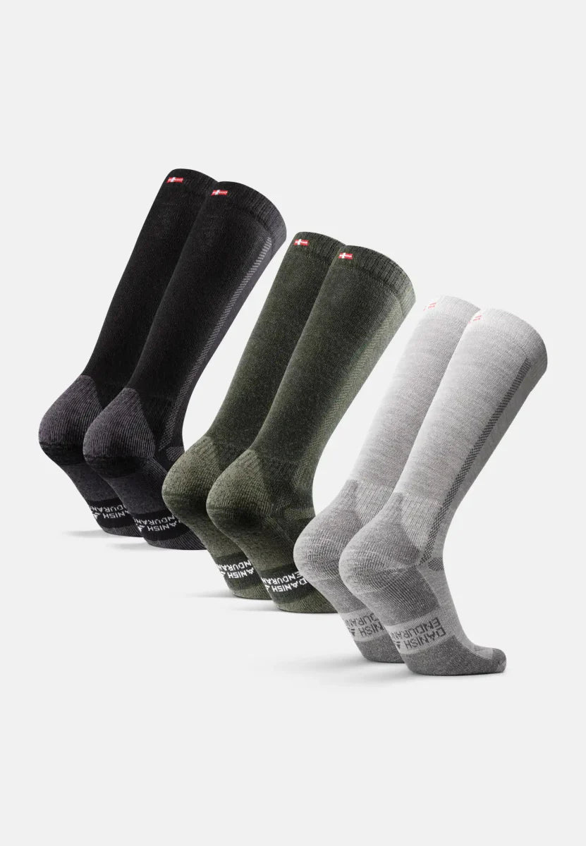 Regnsncox | Knee-High Merino Wool Hiking Socks for Full Calf Protection