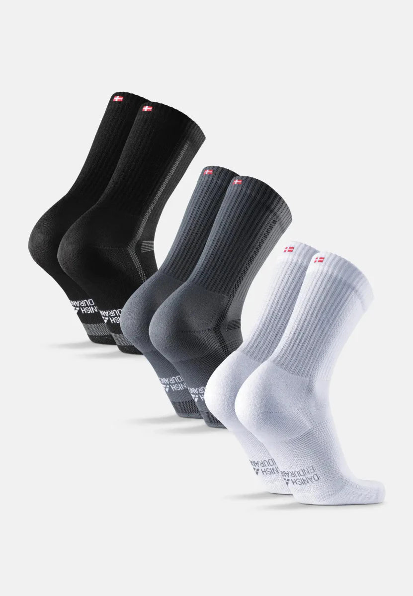 Regnsncox | Long-Distance Crew Running Socks for All-Day Comfort