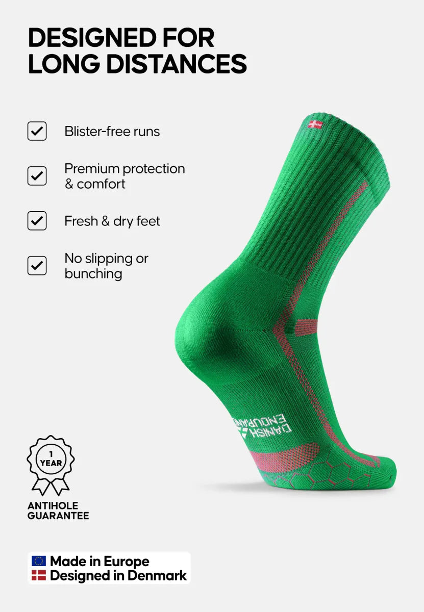 Regnsncox | Long-Distance Crew Running Socks for All-Day Comfort