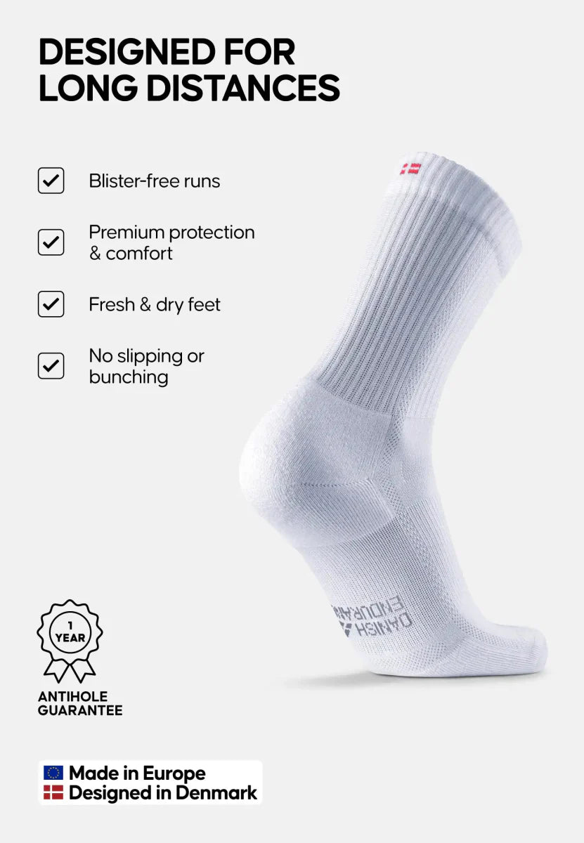 Regnsncox | Long-Distance Crew Running Socks for All-Day Comfort