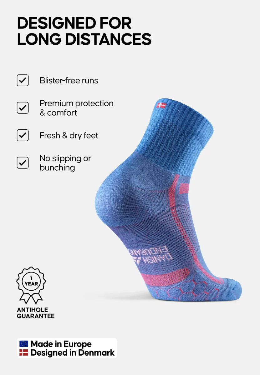 Regnsncox | Long-Distance Running Crew Socks for Training and Sport