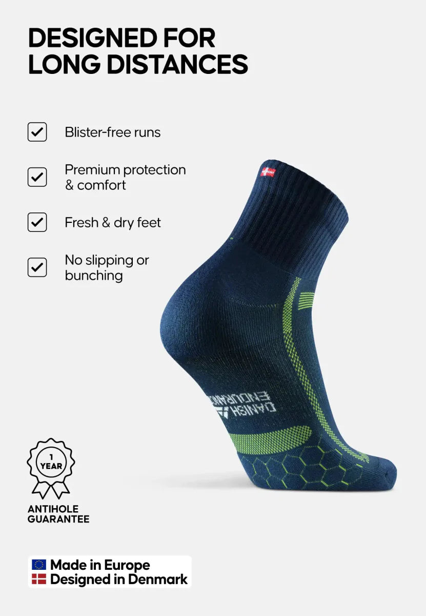 Regnsncox | Long-Distance Running Crew Socks for Training and Sport
