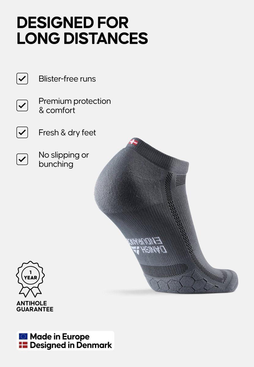 Regnsncox | Low-Cut Running Socks for Long-Distance Comfort