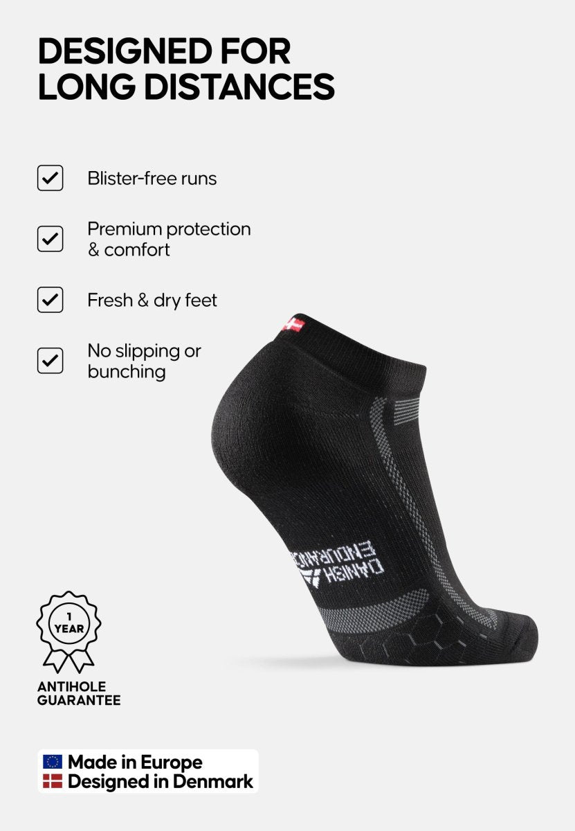 Regnsncox | Low-Cut Running Socks for Long-Distance Comfort