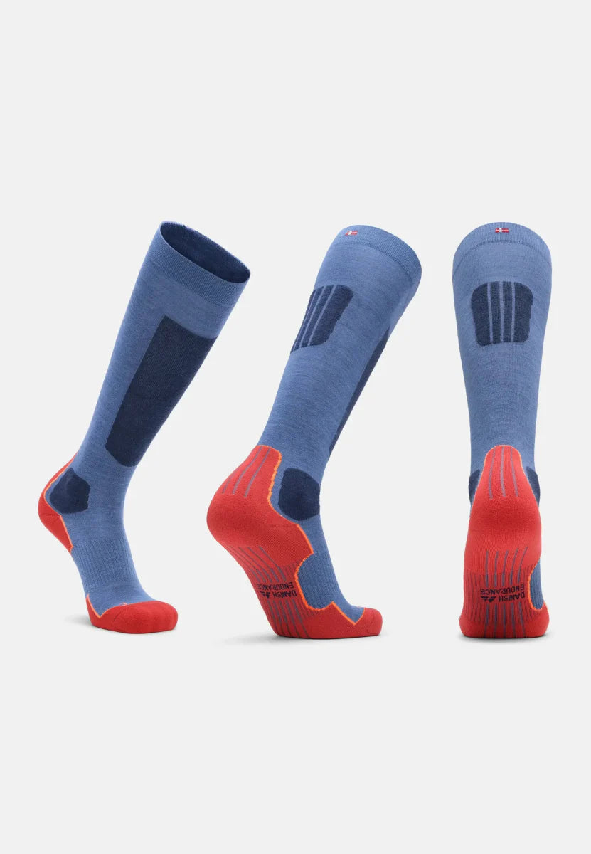 Regnsncox | Merino Light Ski Socks for Precise Fit and Control