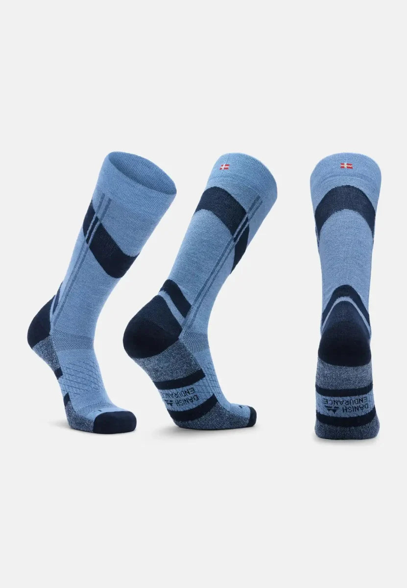 Regnsncox | Merino Wool Compression Ski Socks for Cold Weather Support