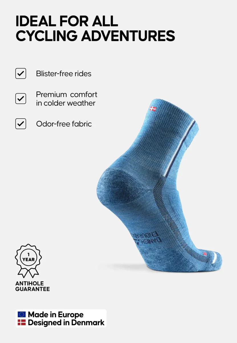 Regnsncox | Merino Wool Cycling Socks for Cold-Weather Comfort