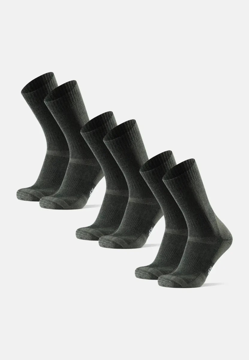 Regnsncox | Merino Wool Blend Hiking Crew Socks for Outdoor Wear