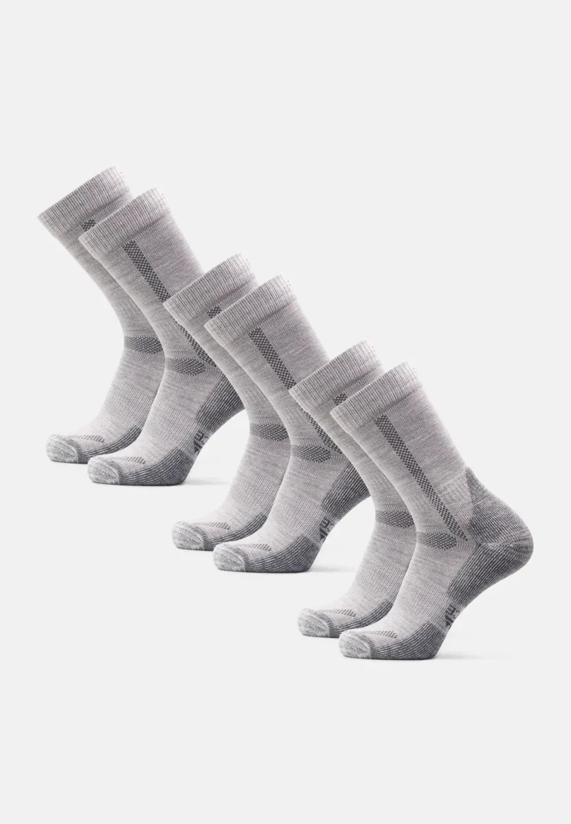 Regnsncox | Merino Wool Blend Hiking Crew Socks for Outdoor Wear