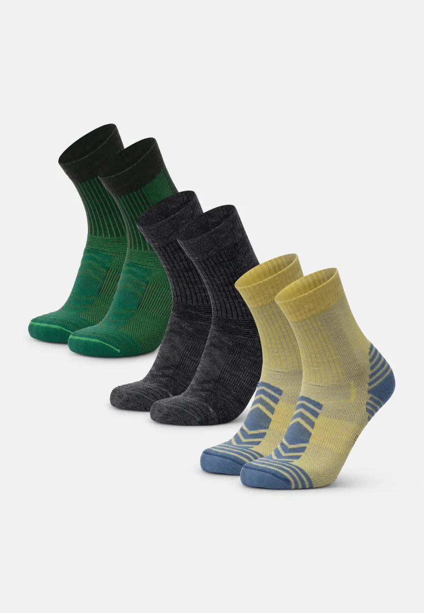 Regnsncox | Lightweight Merino Wool Blend Hiking Crew Socks