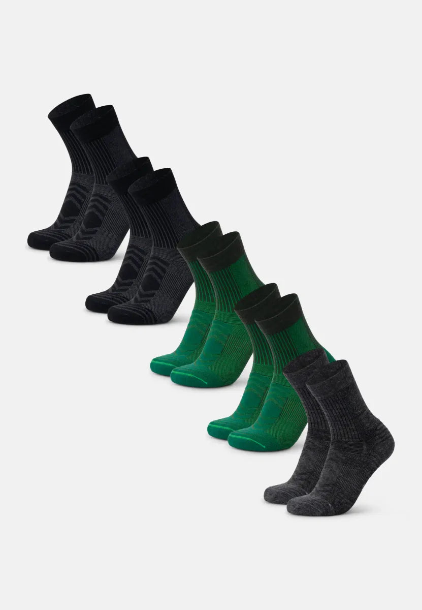Regnsncox | Lightweight Merino Wool Blend Hiking Crew Socks