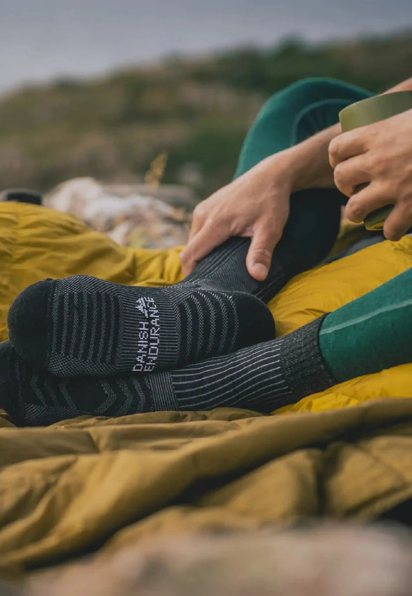 Regnsncox | Lightweight Merino Wool Blend Hiking Crew Socks