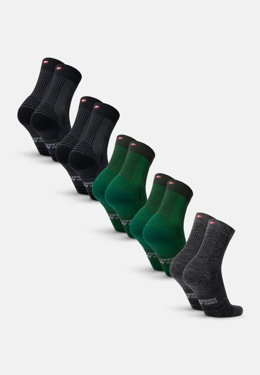 Regnsncox | Lightweight Merino Wool Blend Hiking Crew Socks