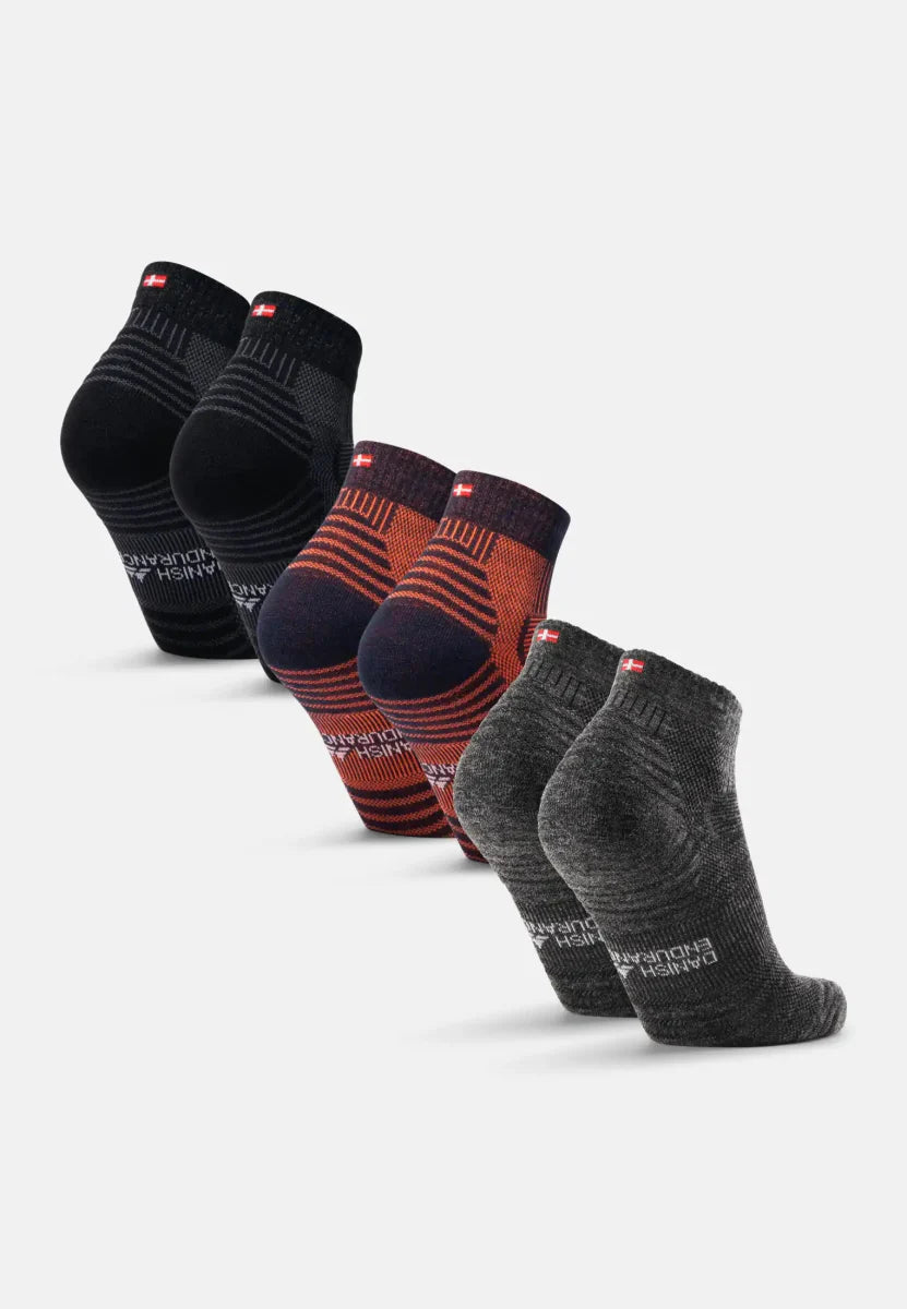 Regnsncox | Low-Cut Merino Wool Hiking Socks for Comfortable Trails