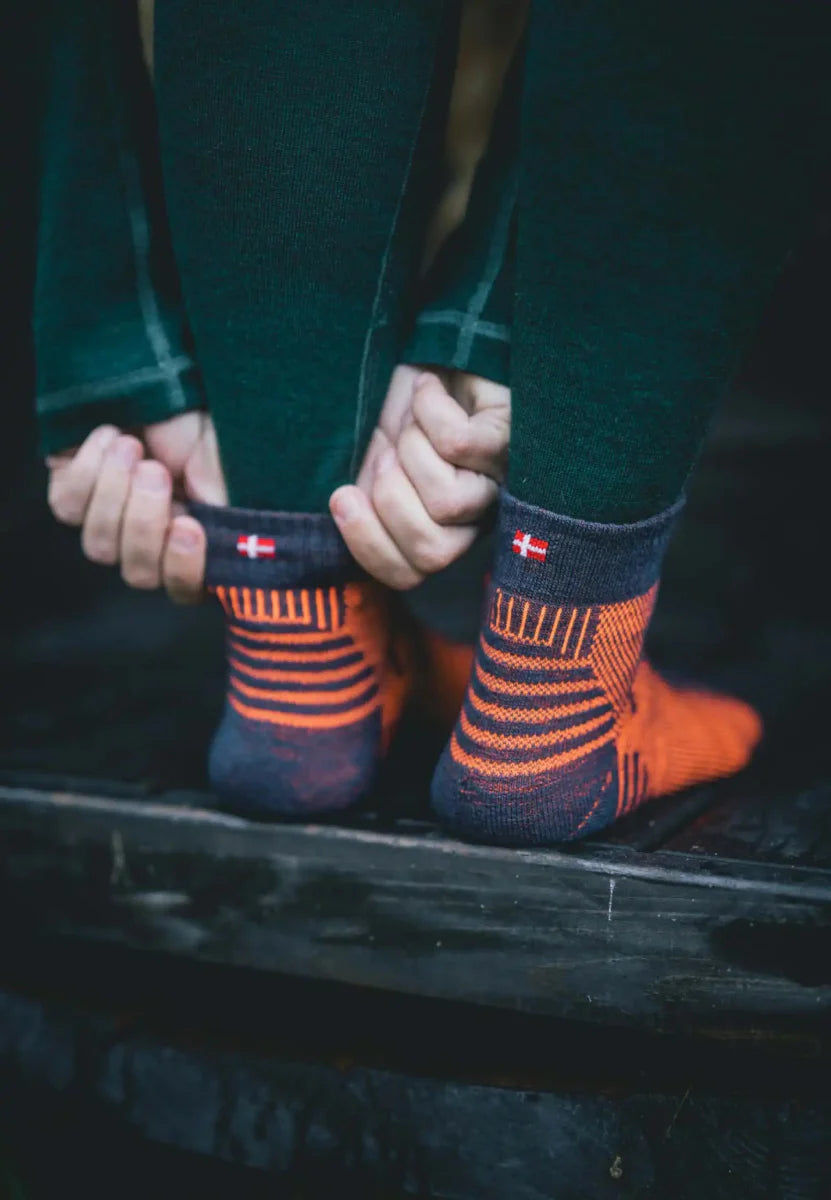 Regnsncox | Low-Cut Merino Wool Hiking Socks for Comfortable Trails