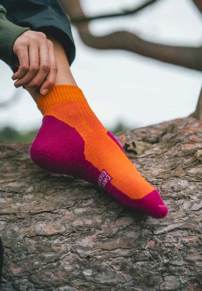 Regnsncox | Low-Cut Merino Wool Hiking Socks for Comfortable Trails