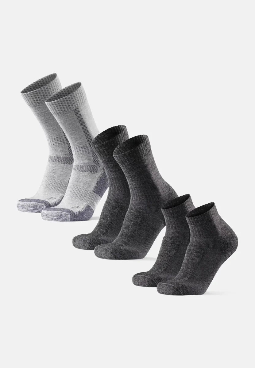 Regnsncox | Merino Wool Hiking Socks Set for All-Weather Comfort