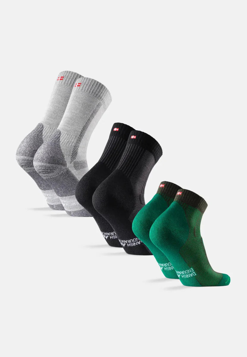 Regnsncox | Merino Wool Hiking Socks Set for All-Weather Comfort