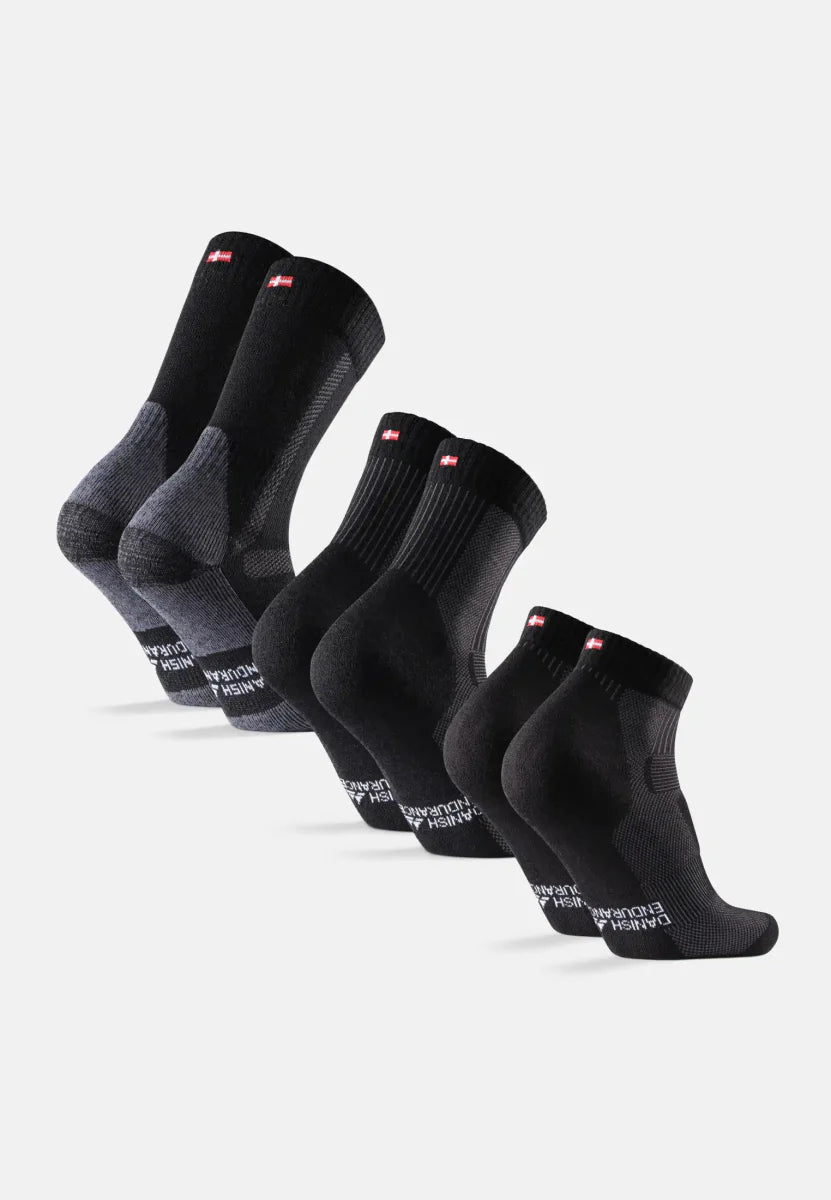 Regnsncox | Merino Wool Hiking Socks Set for All-Weather Comfort