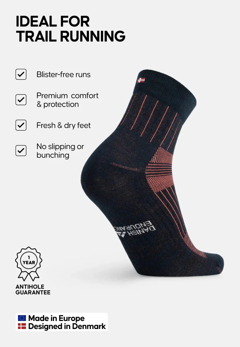 Regnsncox | Merino Wool Running Crew Socks