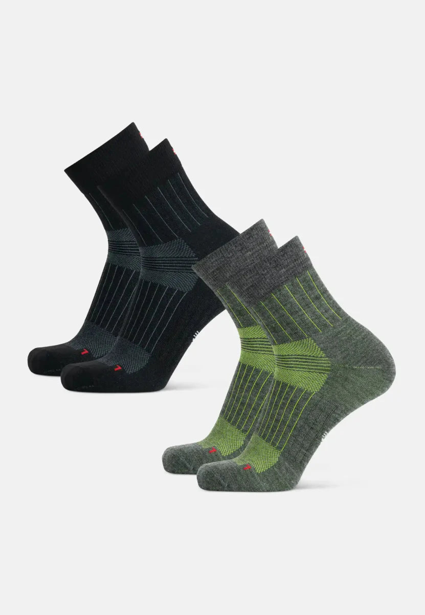 Regnsncox | Merino Wool Running Crew Socks