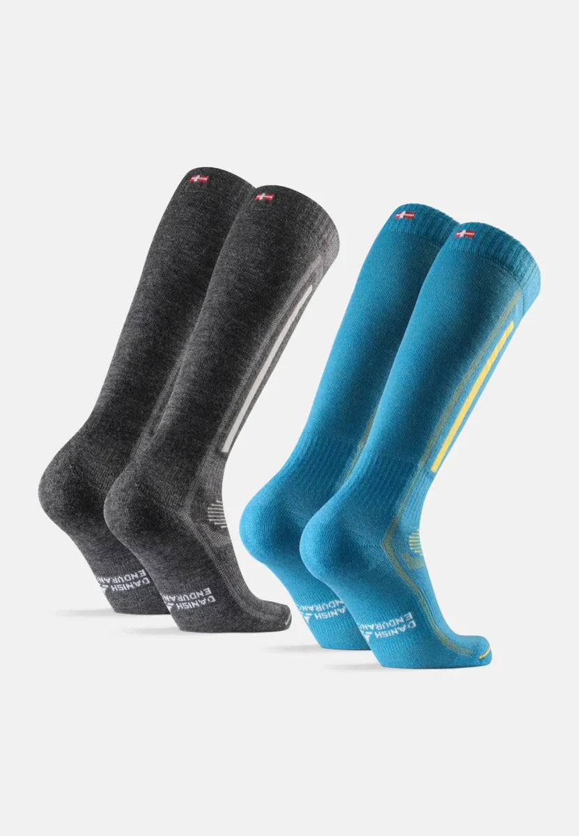 Regnsncox | Merino Wool Ski Crew Socks for Winter Sports