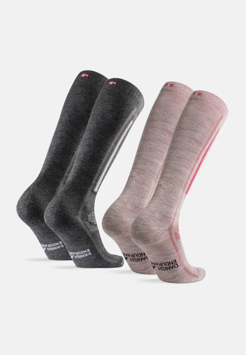Regnsncox | Merino Wool Ski Crew Socks for Winter Sports