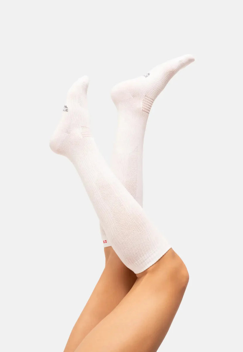 Regnsncox | Organic Cotton Graduated Compression Crew Socks for Daily Wear