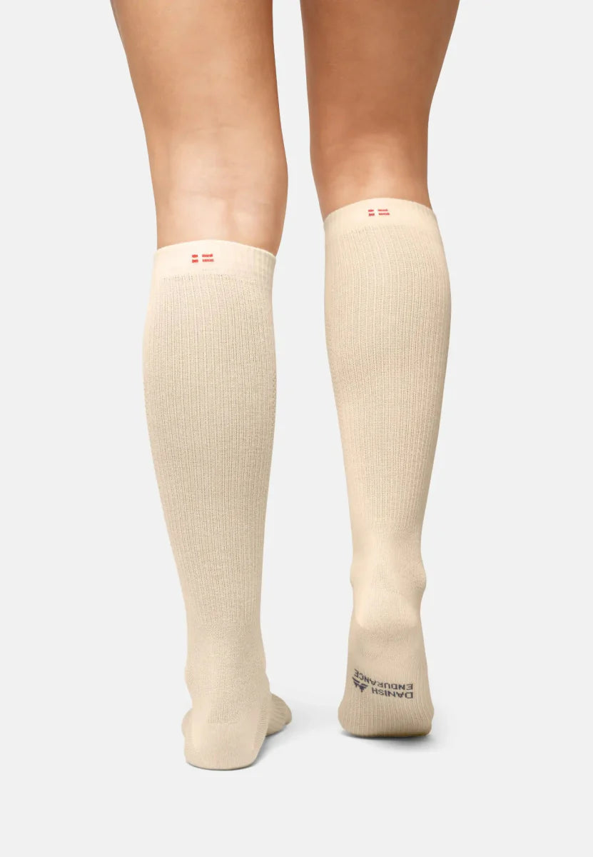 Regnsncox | Organic Cotton Graduated Compression Crew Socks for Daily Wear