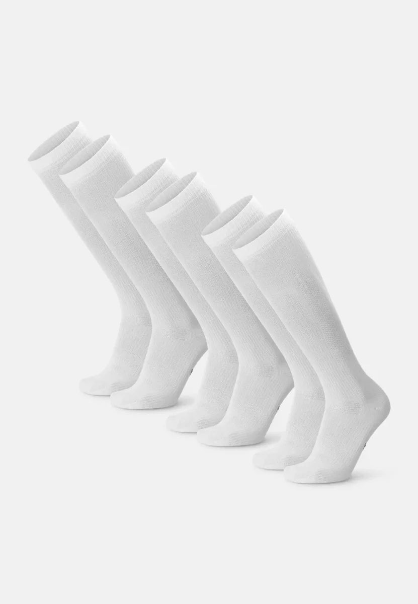 Regnsncox | Organic Cotton Graduated Compression Crew Socks for Daily Wear